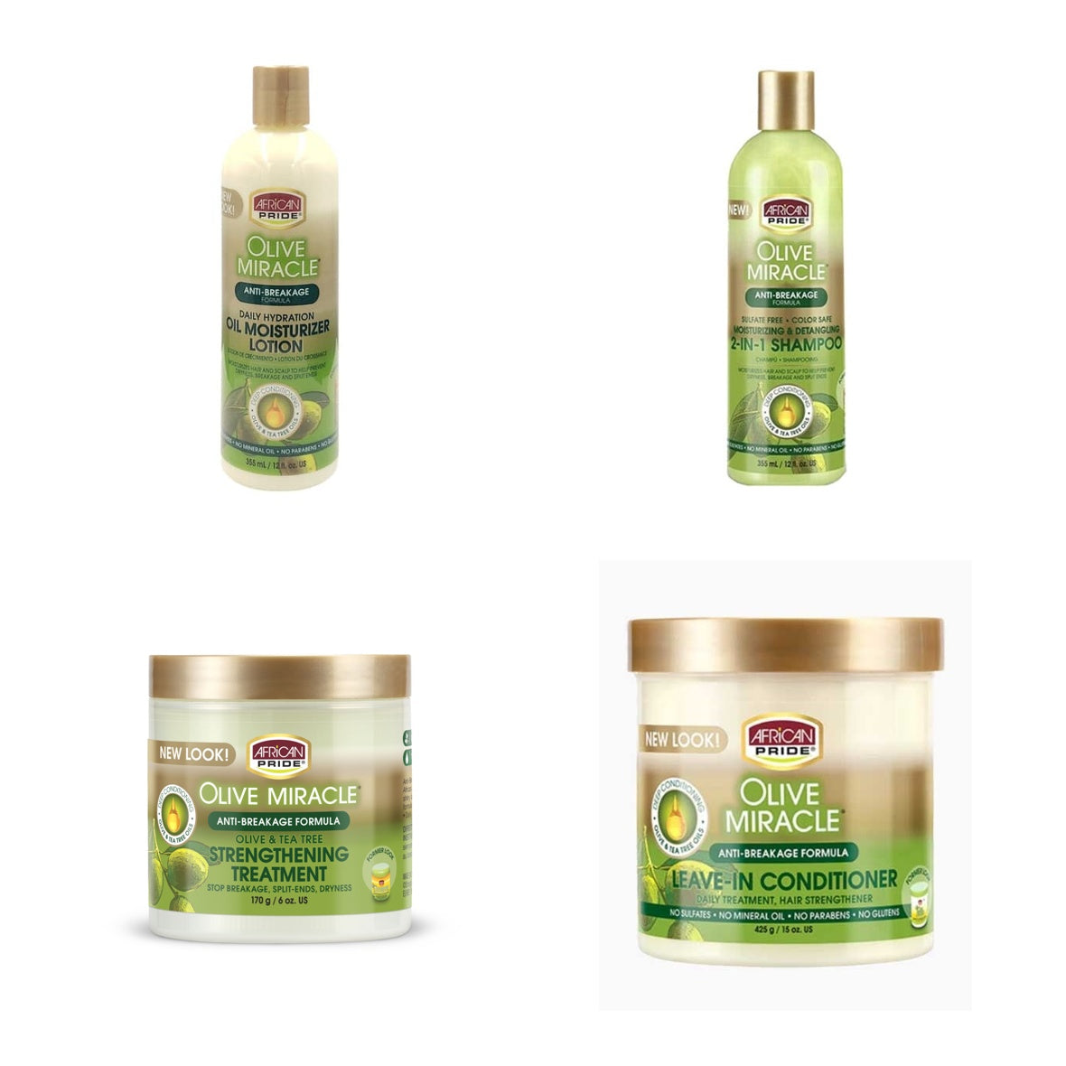 Essential Olive Miracle Wash Day Bundle