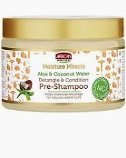 African Pride Moisture Miracle Aloe & Coconut Pre-Shampoo 12oz
